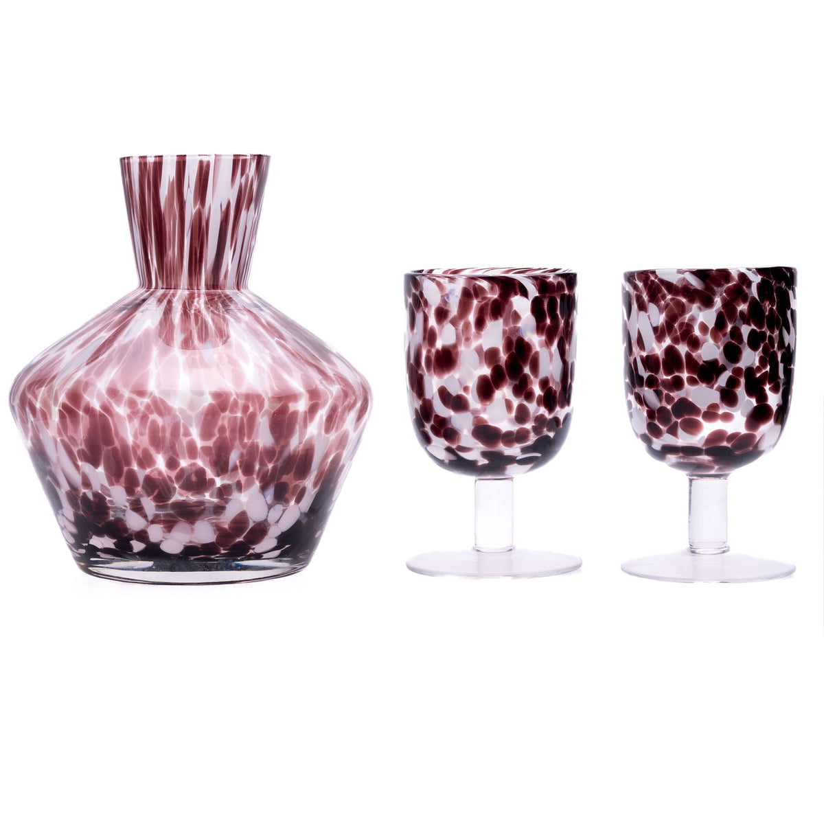 Decanter & wine glasses set