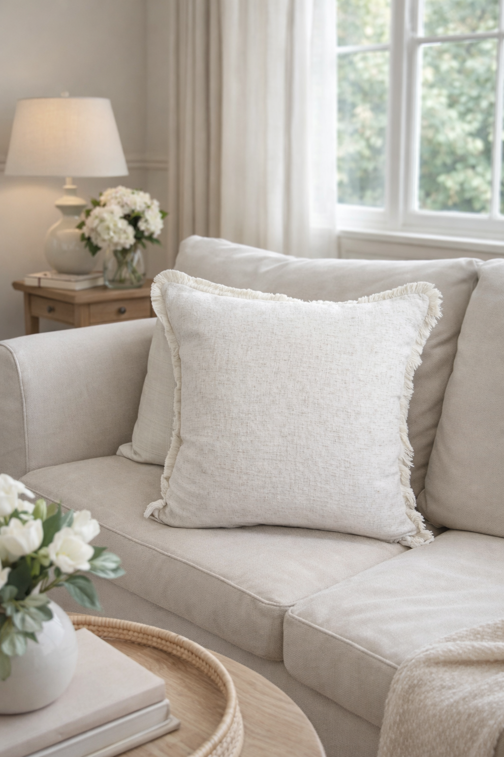 The Cove Classic Linen Cushion
