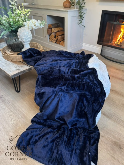 Luxe Wool-Style Blanket