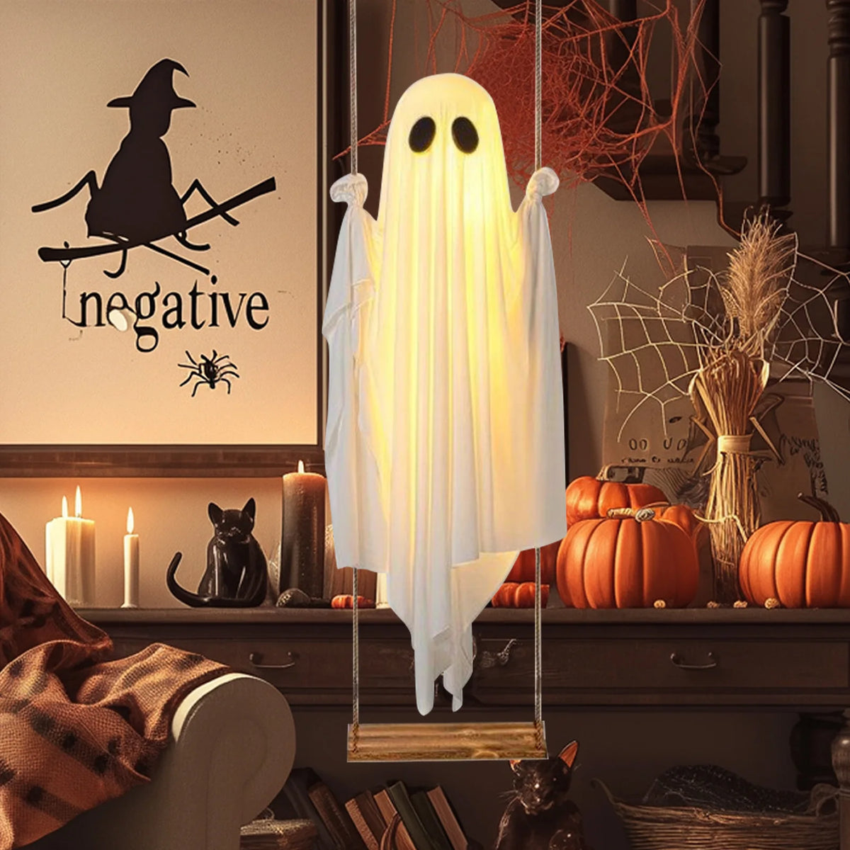 Halloween Decoration Cute White Ghost