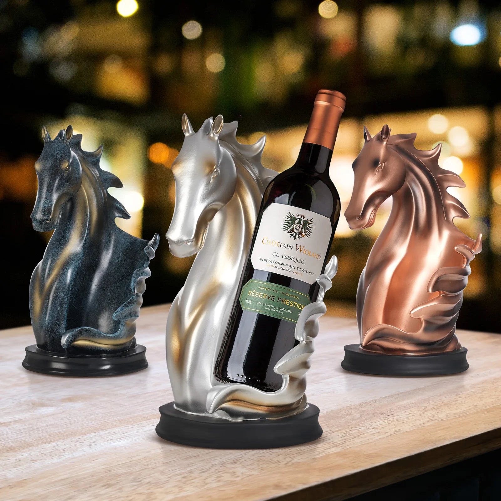 Horse Wine Bottle Holder
