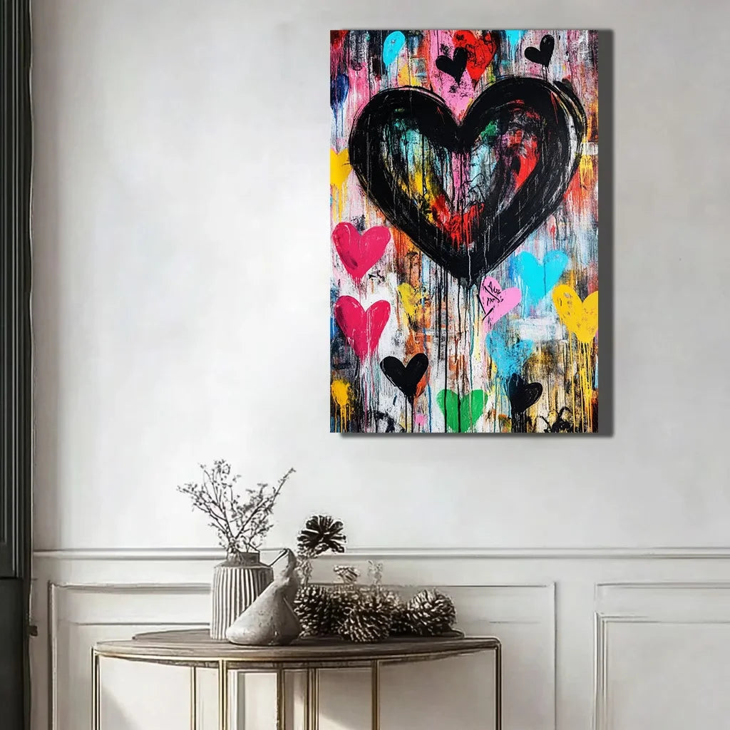 Plenty Of Hearts Canvas