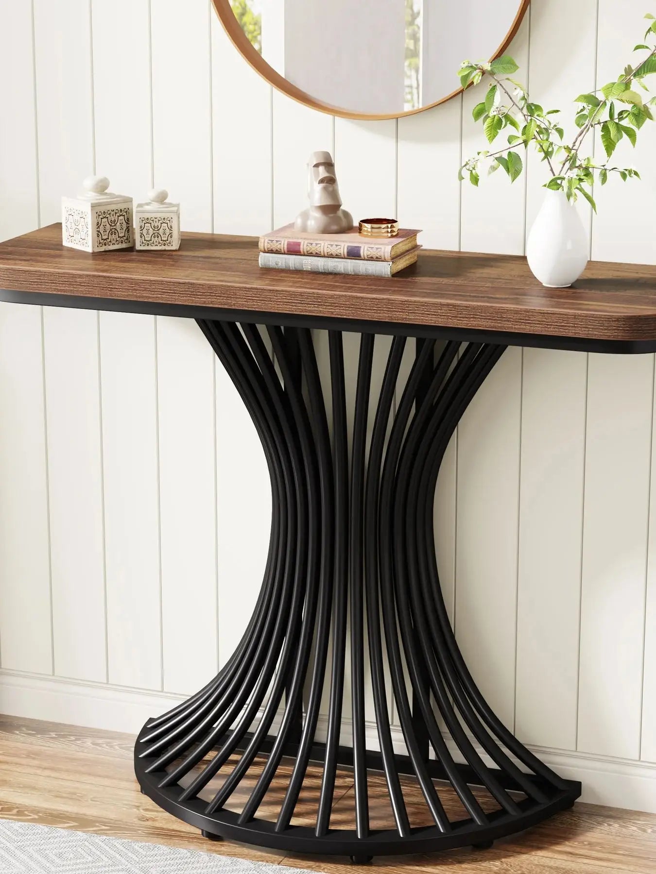 Industrial Style Console Table