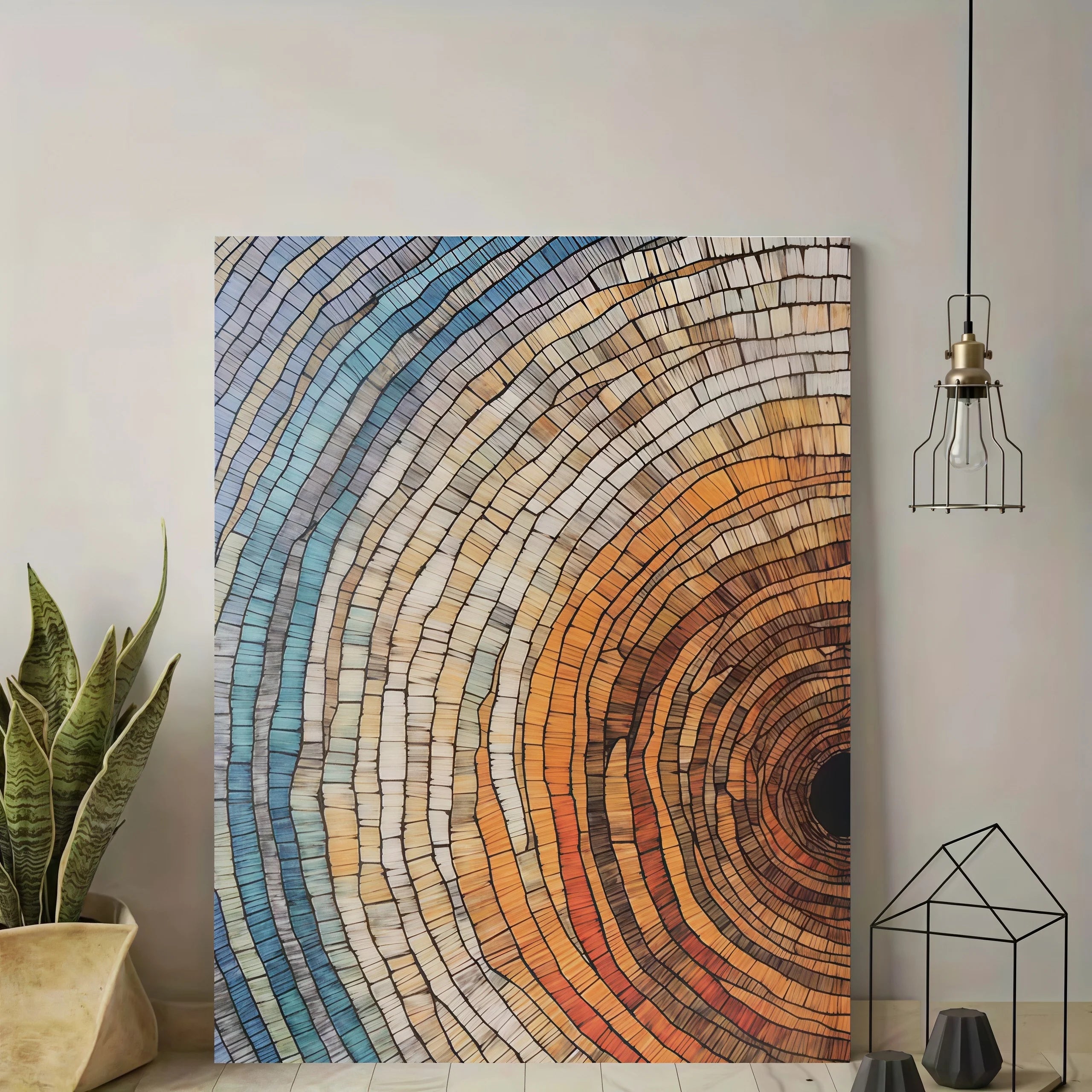 Mosaic Style Canvas