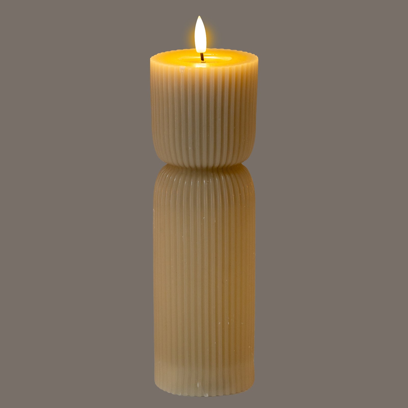 Carved LED Candle