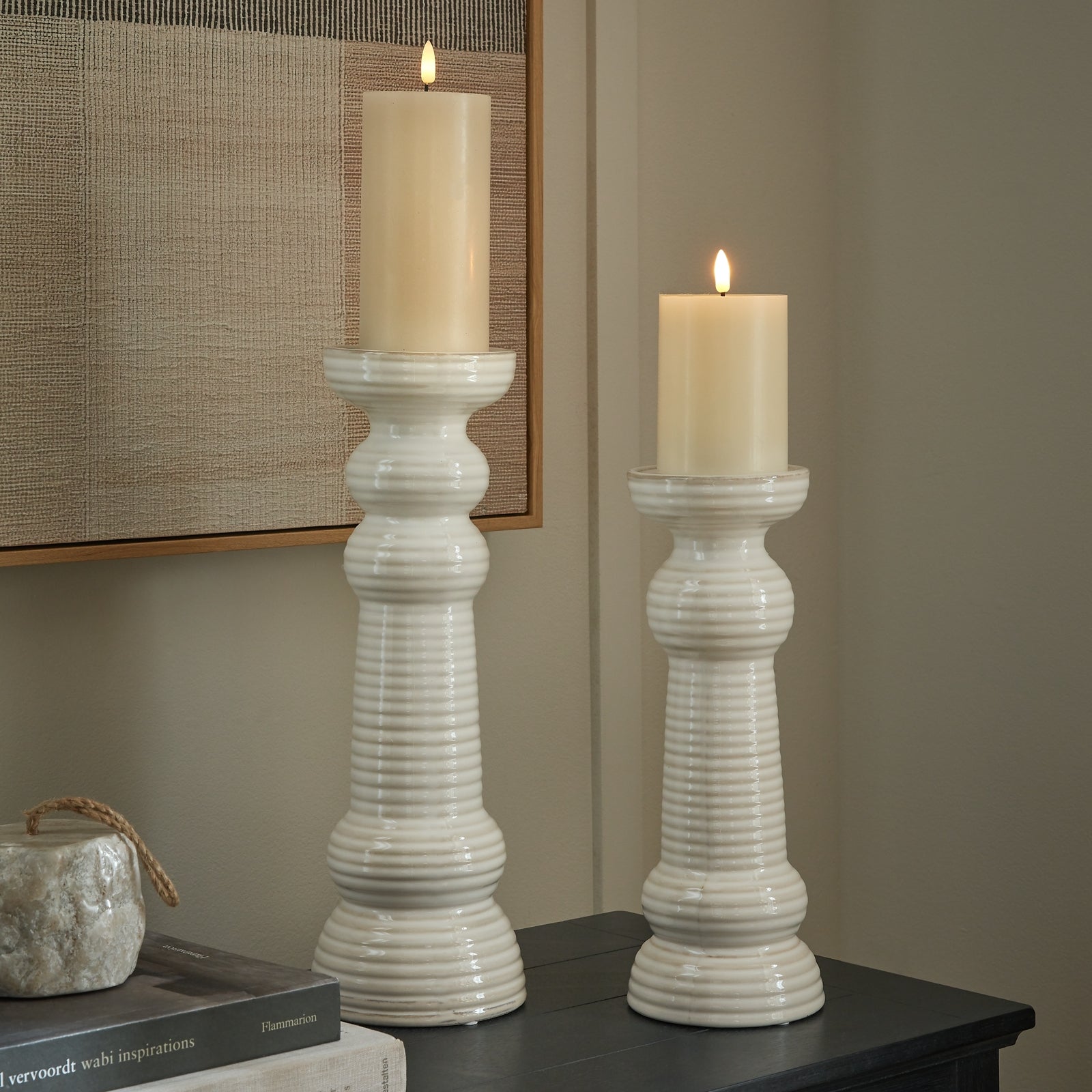 Sile Medium Pillar Candle Holder