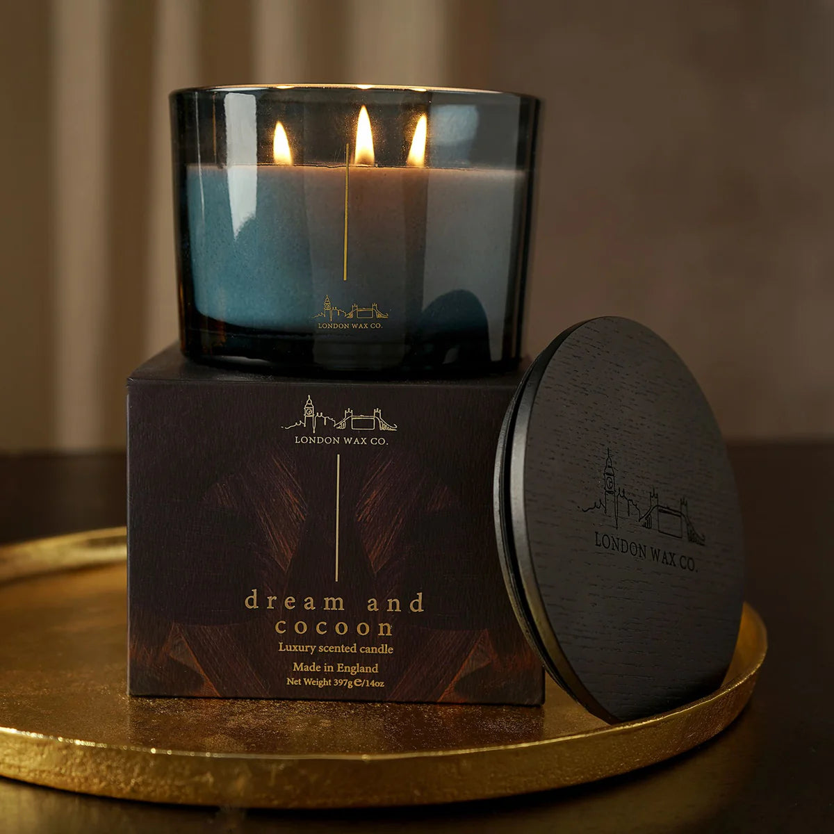 The London Wax Co Dream & Cocoon  Wick Candle