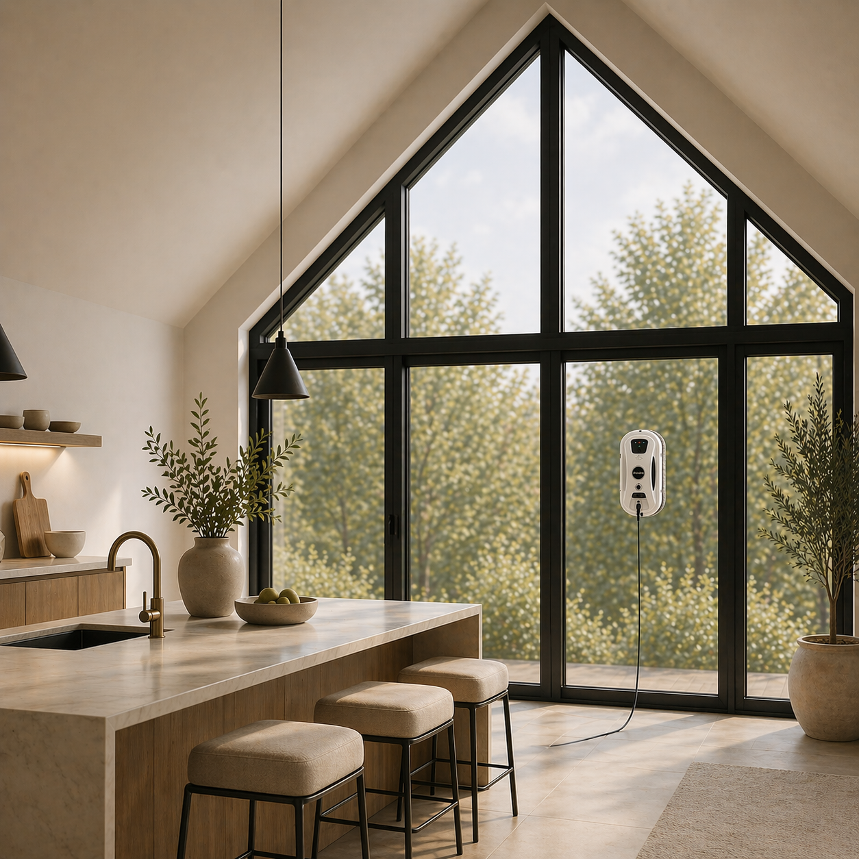 Cove & Corner Robot Window Glass Cleaner