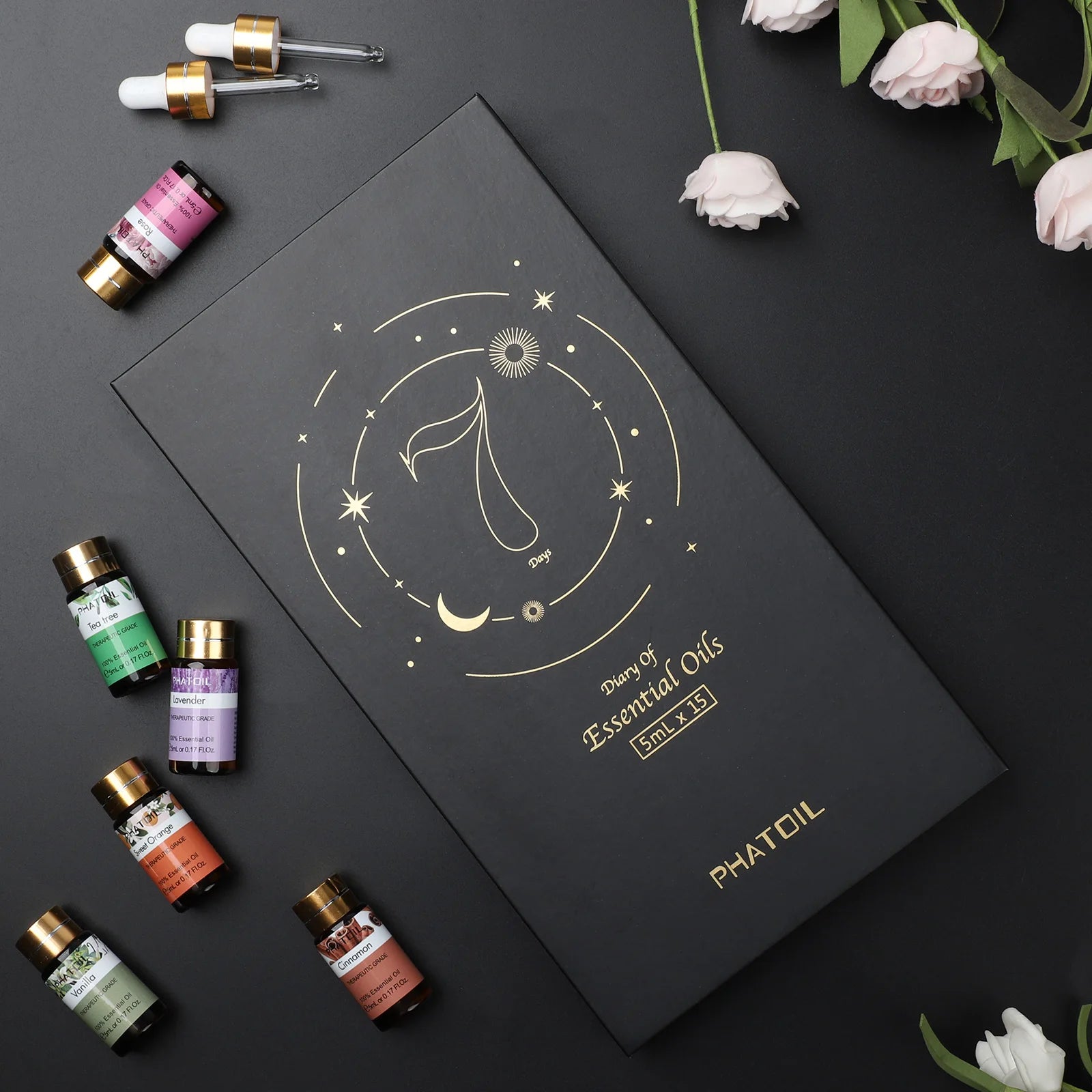 Pure Essence Essential Oils Set – 15 Pack