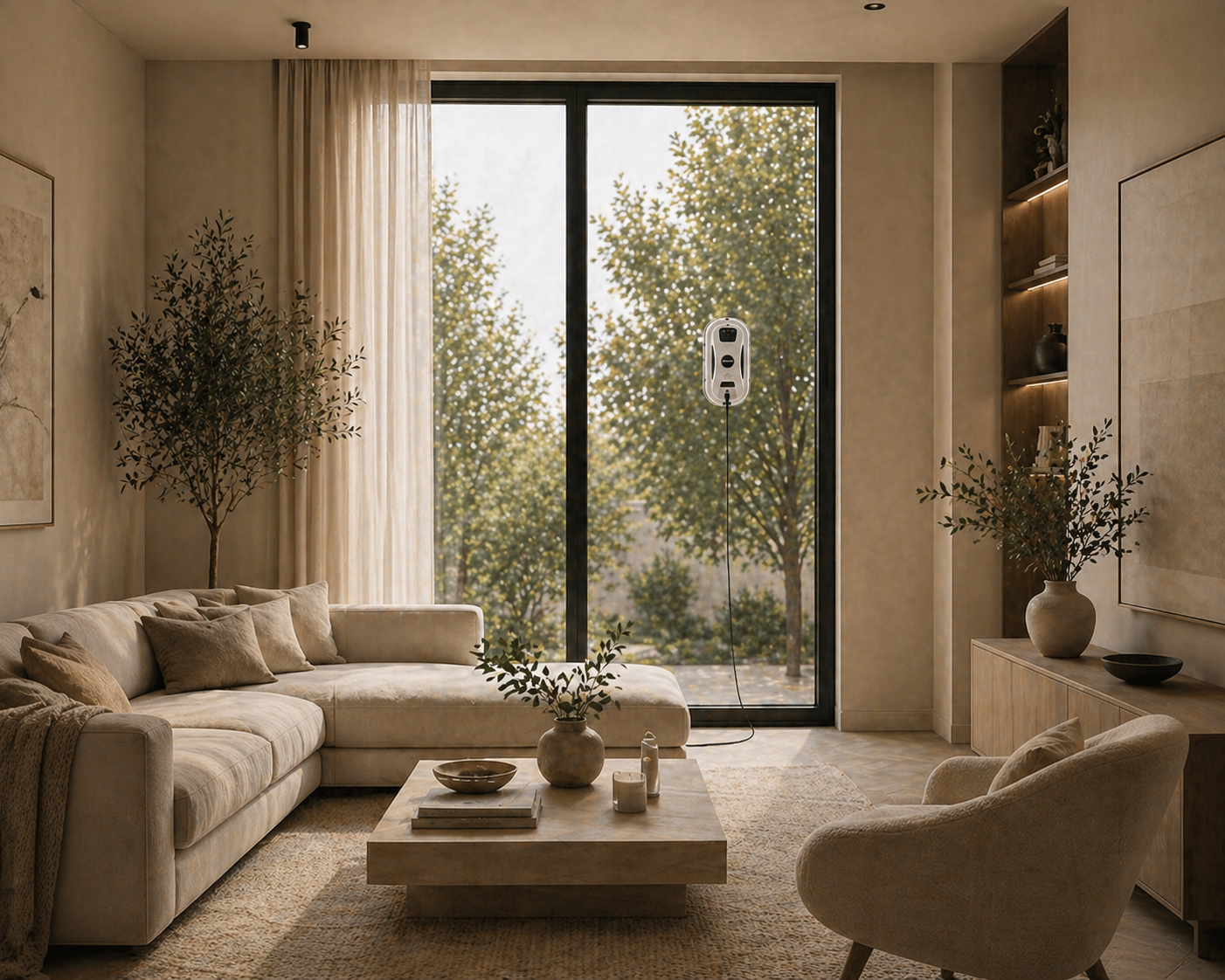 Cove & Corner Robot Window Glass Cleaner