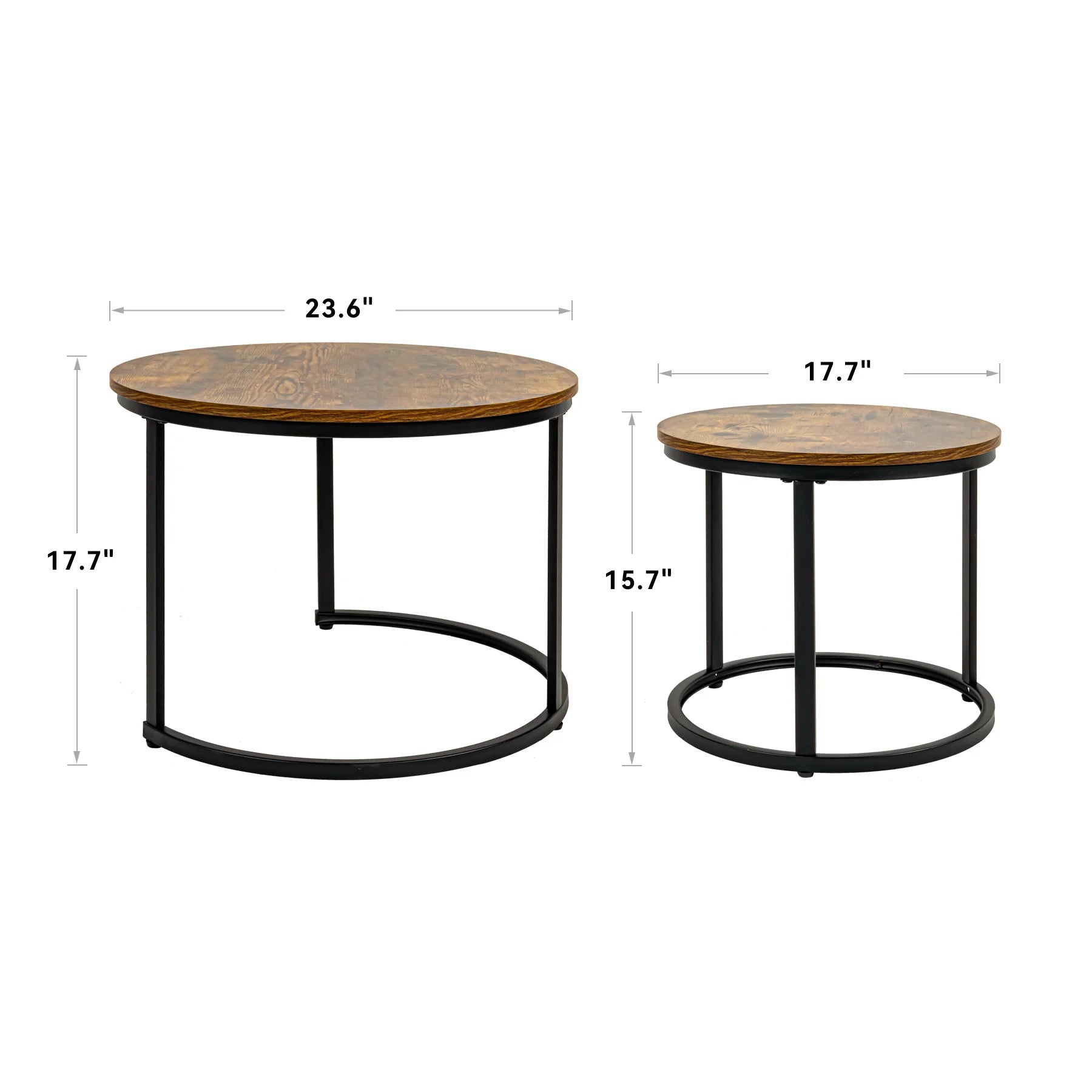 Round Coffee Table Duo