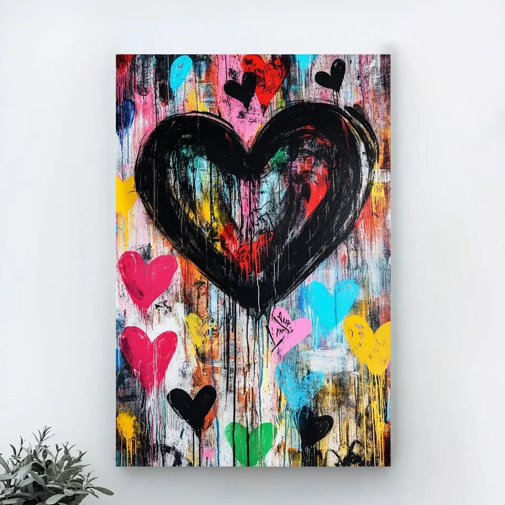 Plenty Of Hearts Canvas