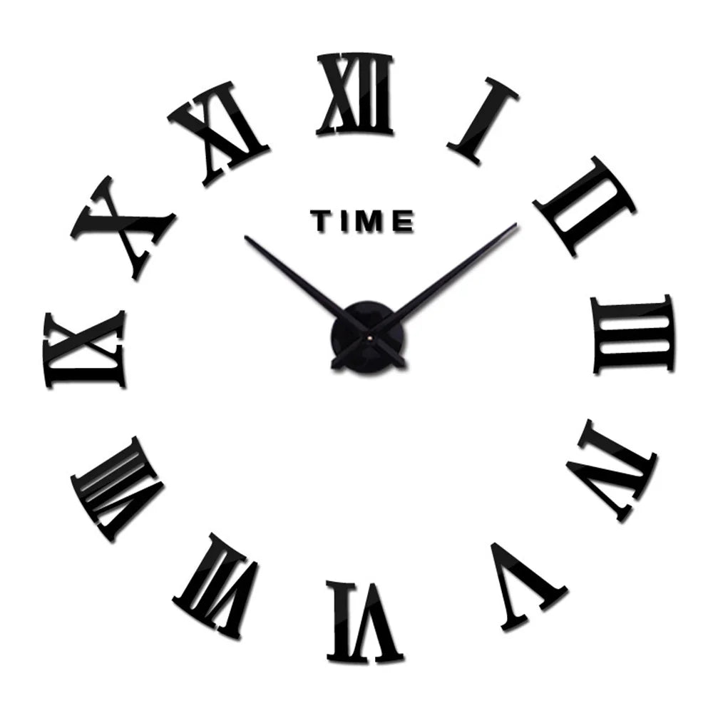 Frame-less Wall Clock