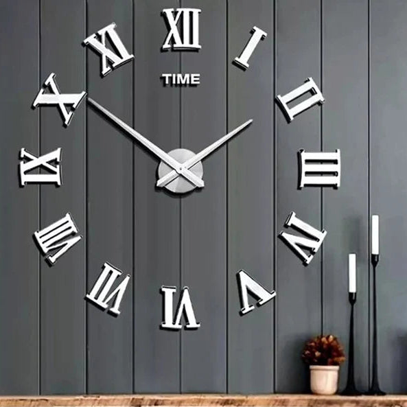 Frame-less Wall Clock