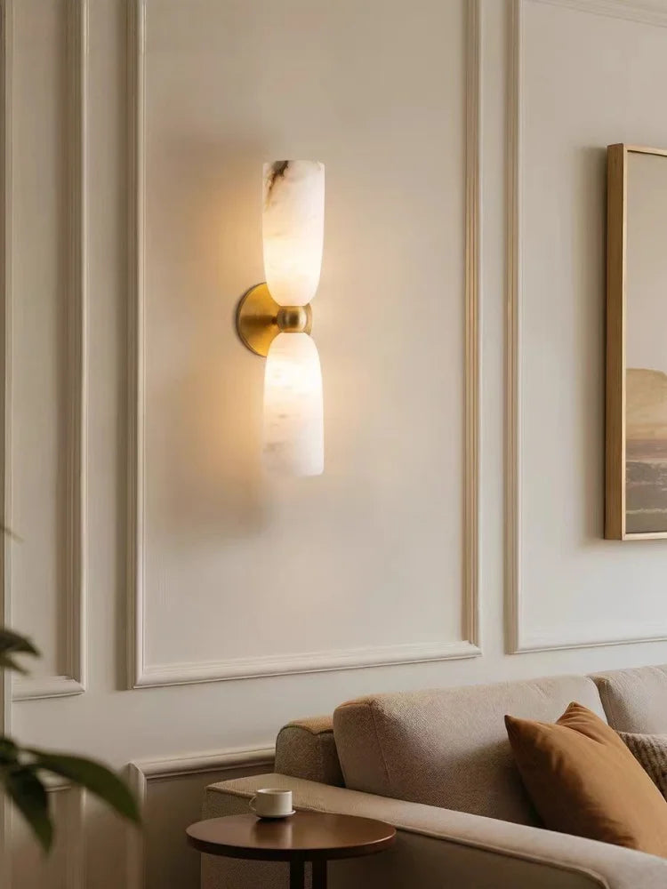 Capri Marble Wall Light