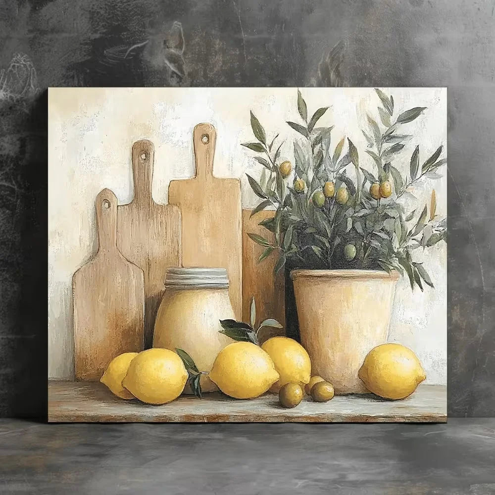 Lemons Canvas