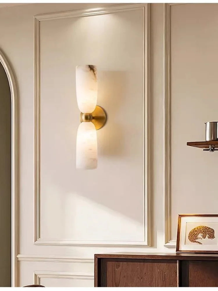 Capri Marble Wall Light