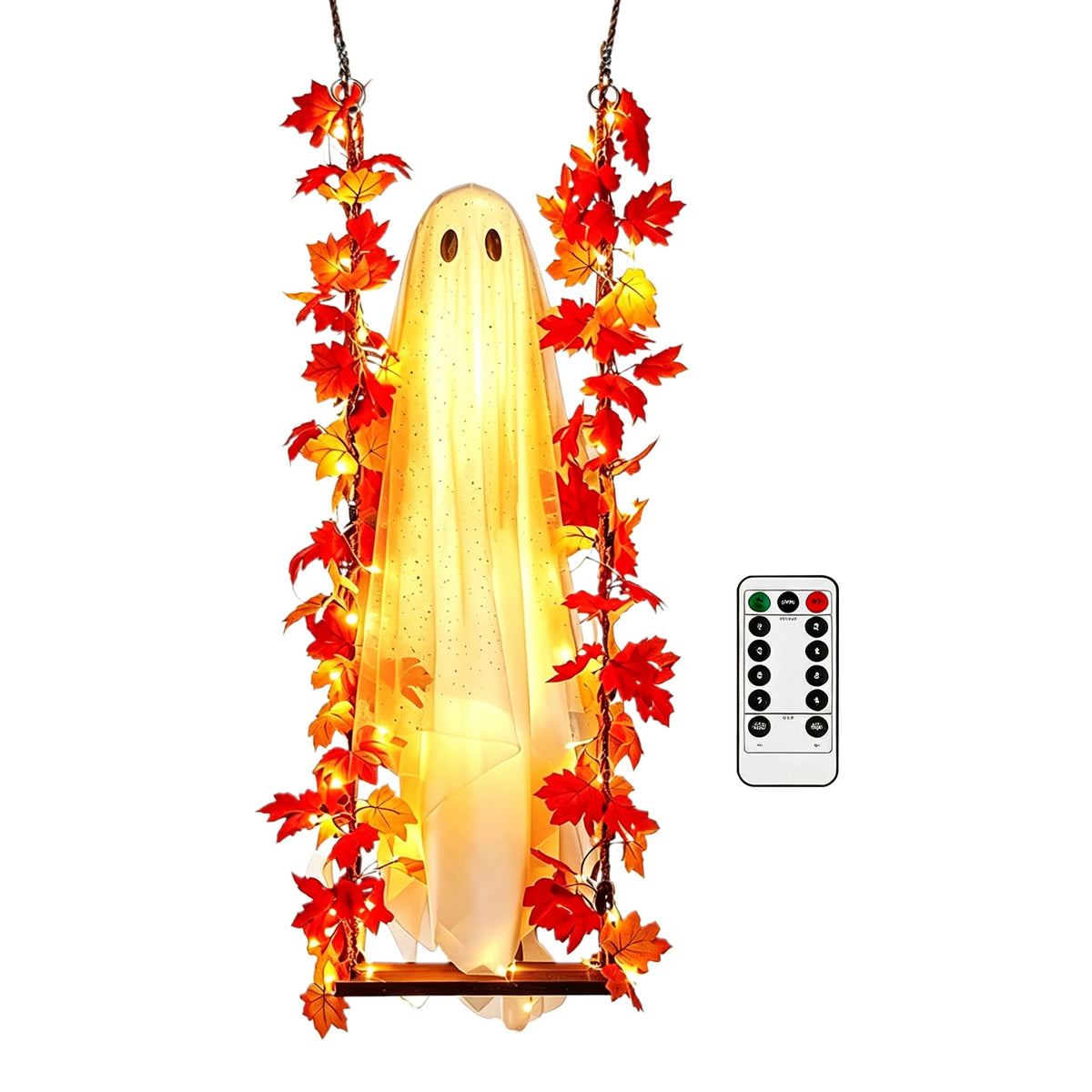 Halloween swinging light up Ghost