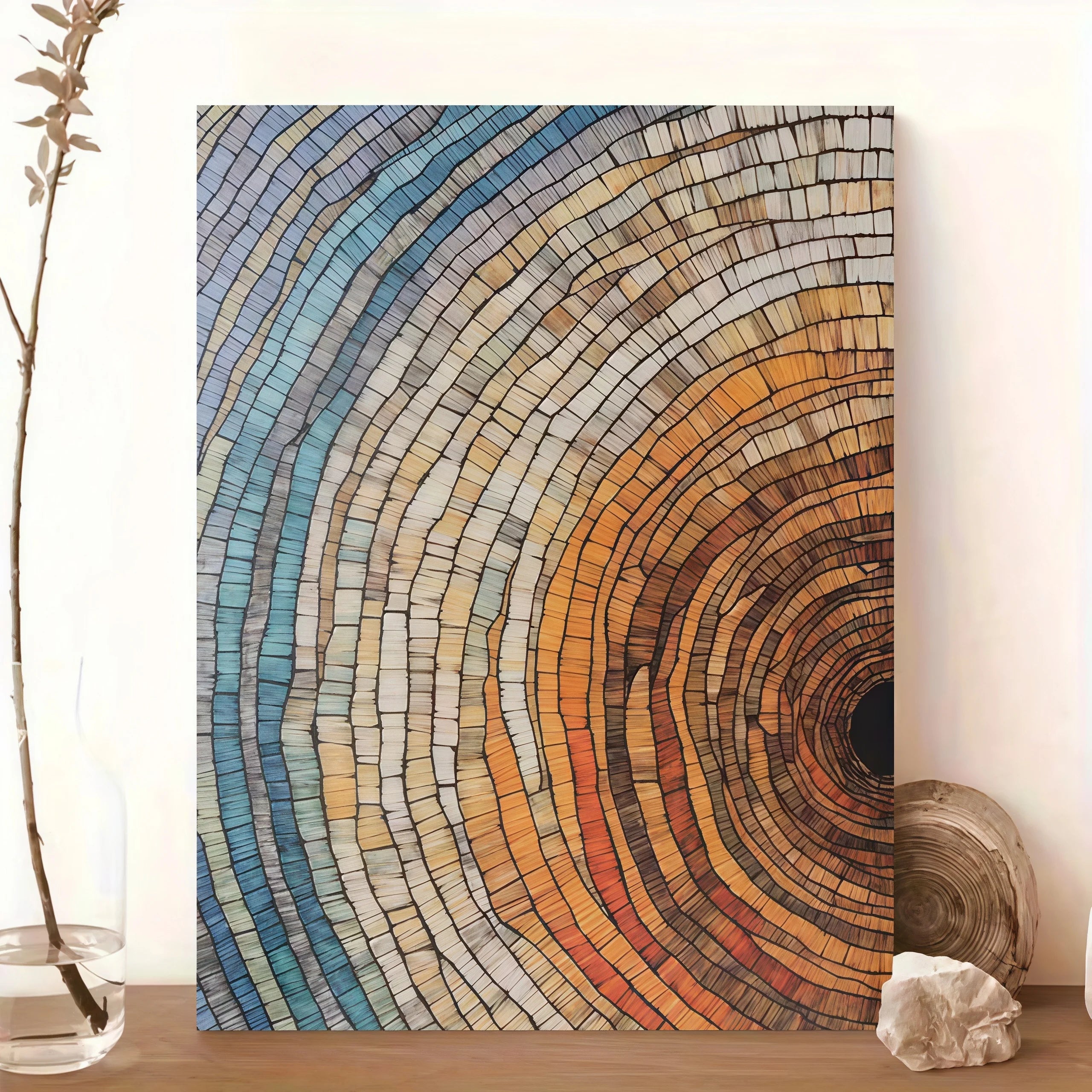 Mosaic Style Canvas
