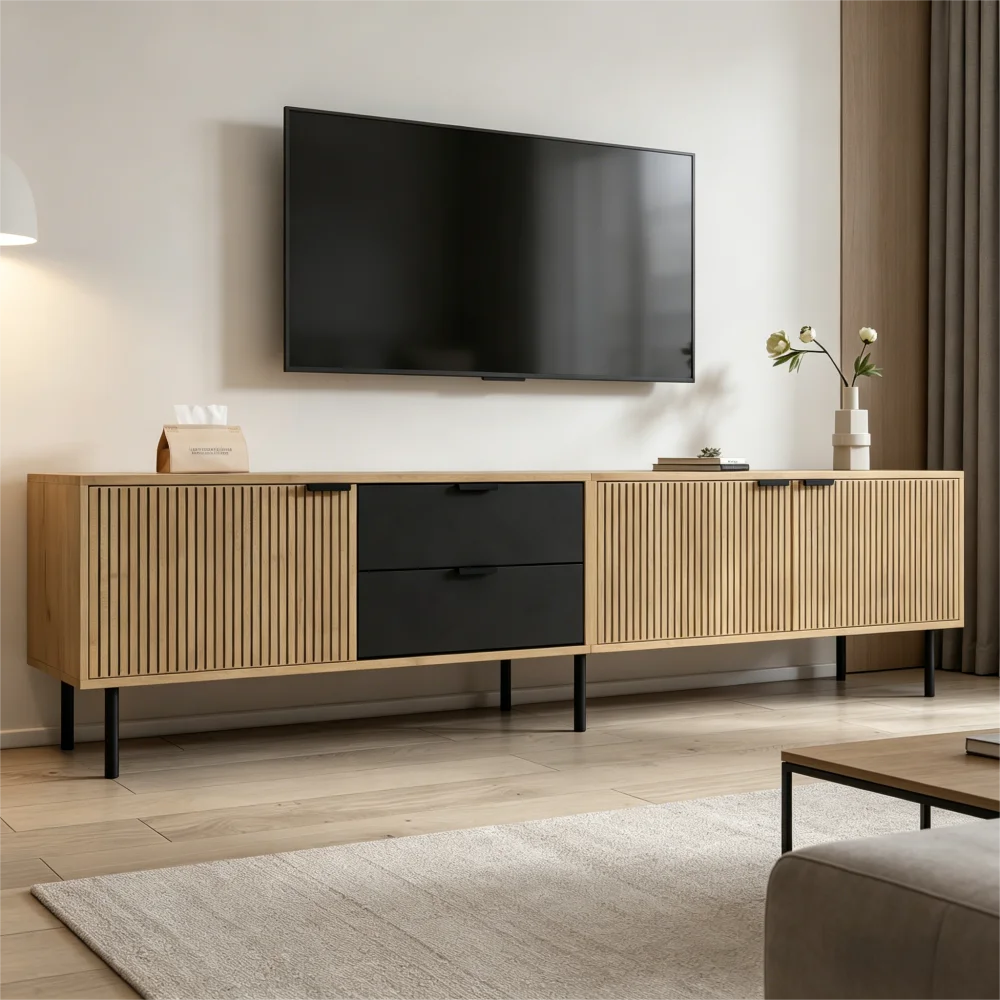 Modern TV Unit (up to 85")