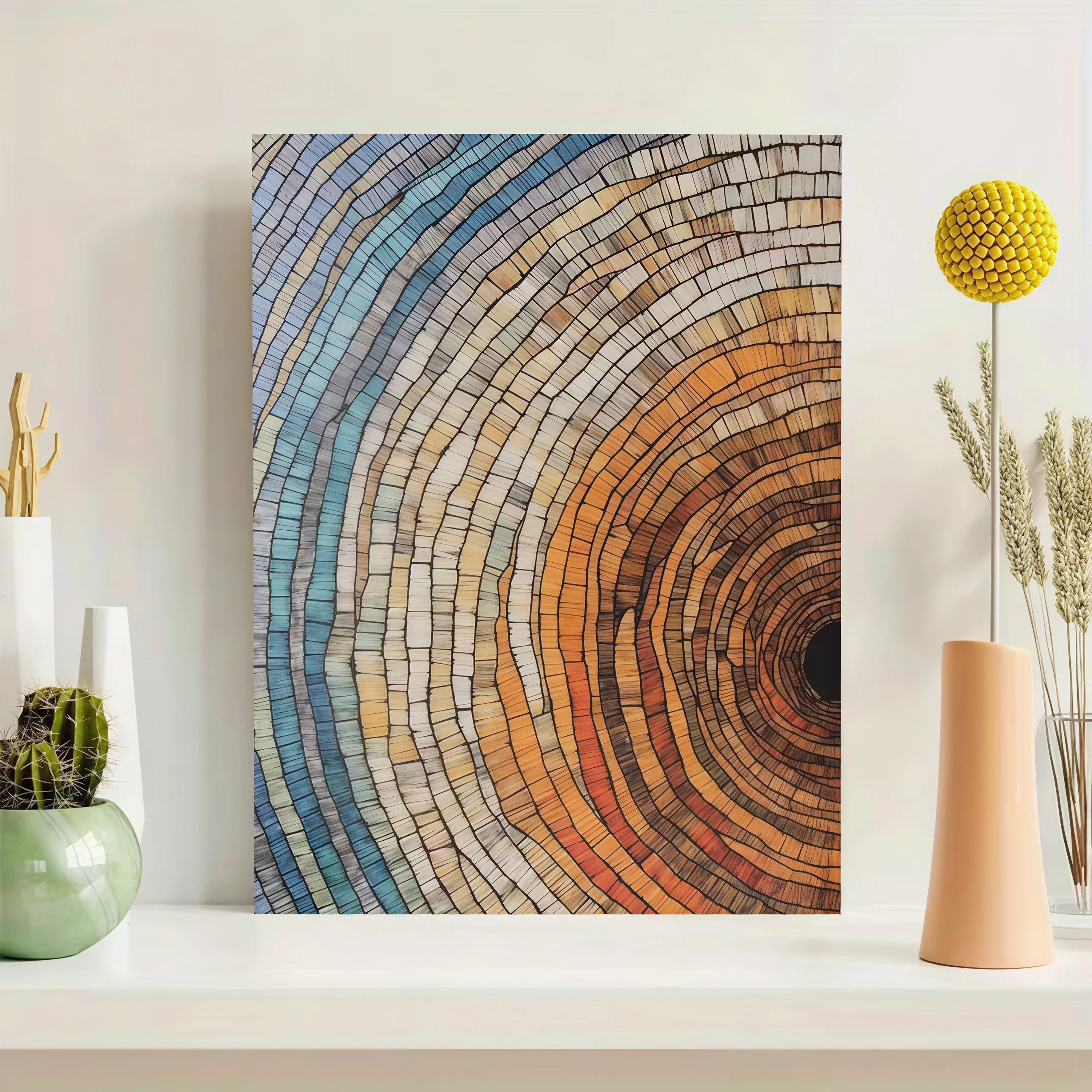 Mosaic Style Canvas