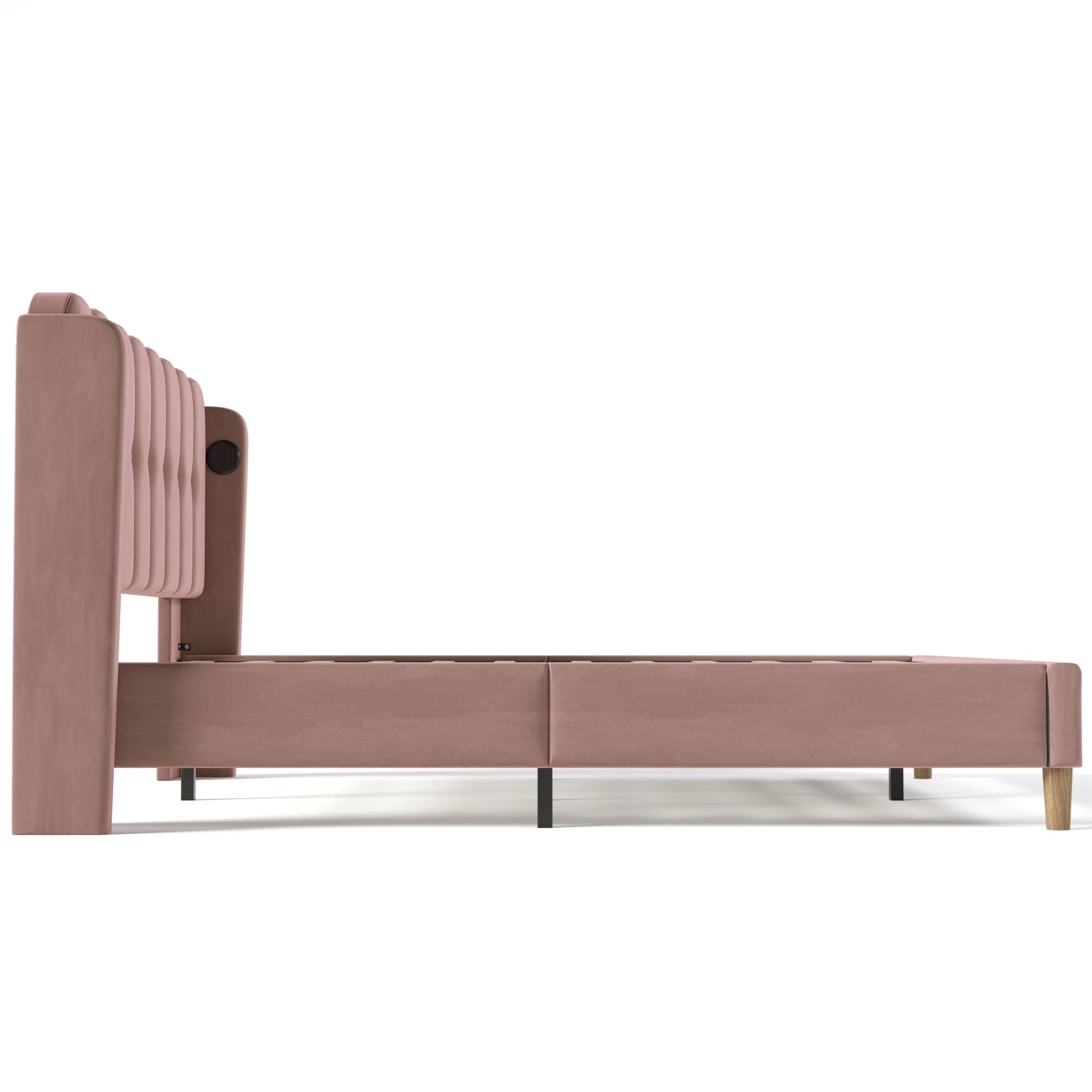 Rosewood Double Pink Bed