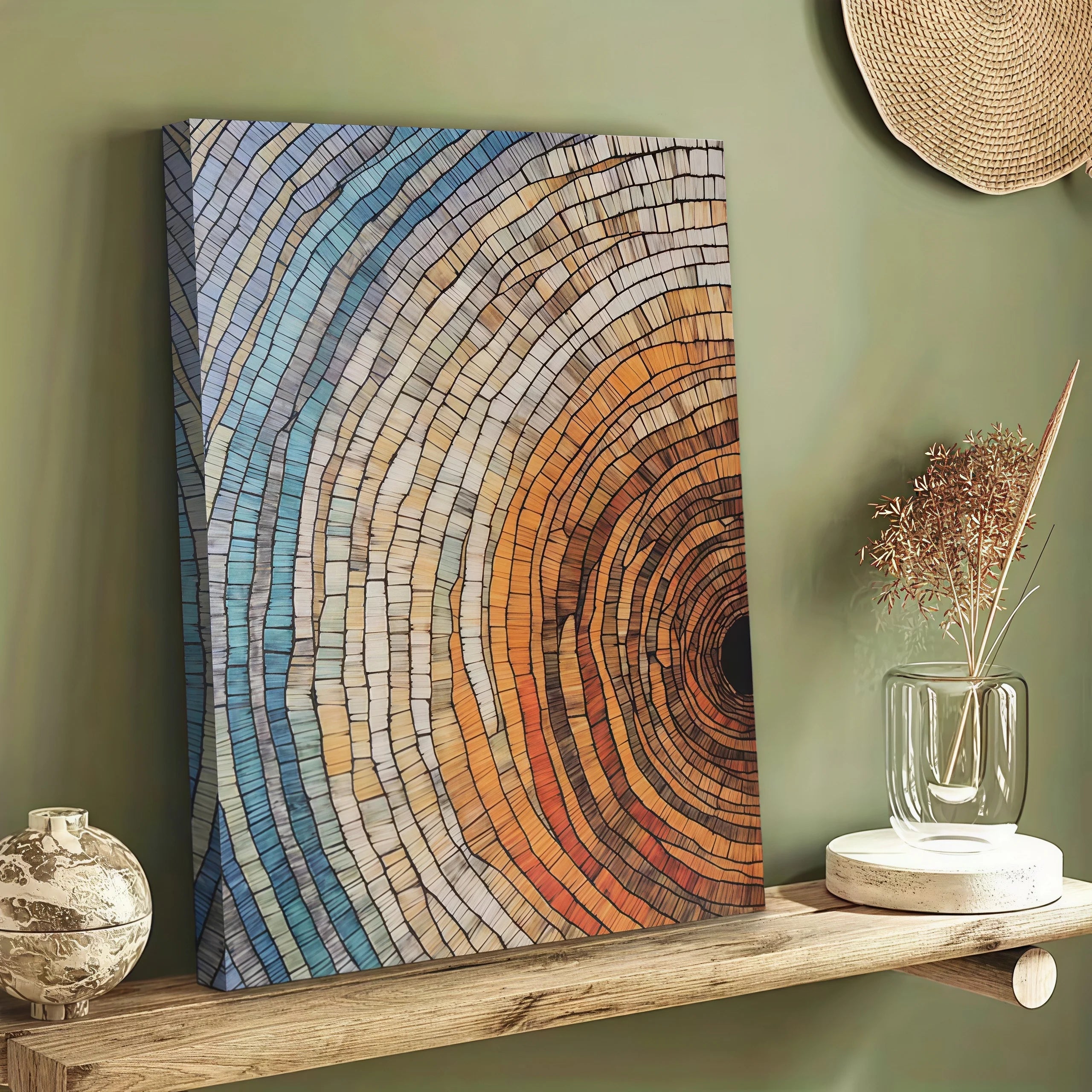 Mosaic Style Canvas