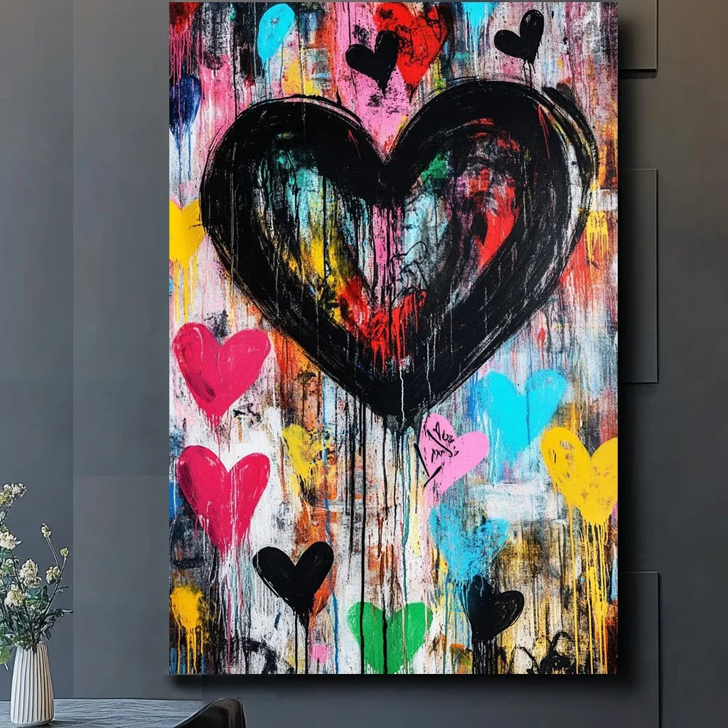 Plenty Of Hearts Canvas