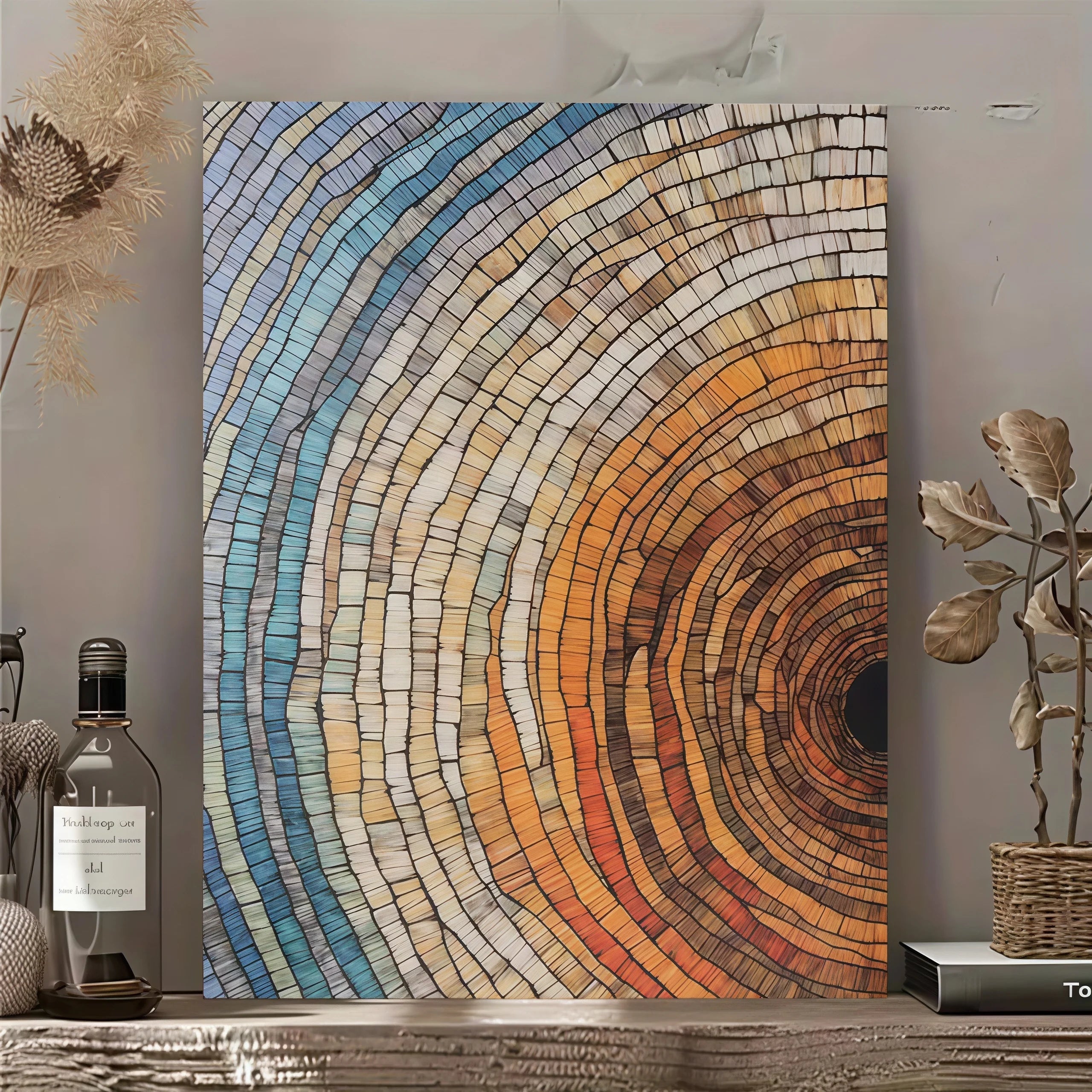Mosaic Style Canvas
