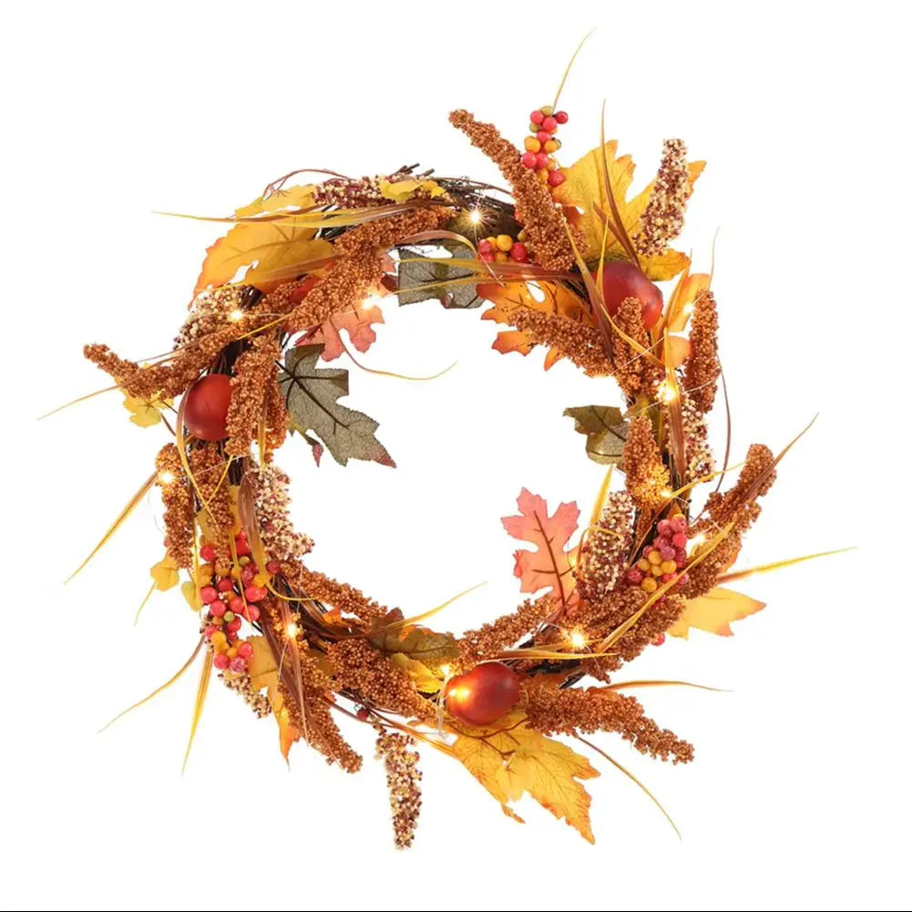 Artificial Autumn Maple Leaf Garland