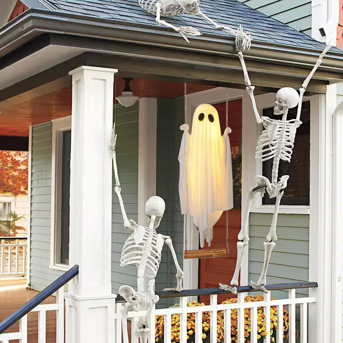 Halloween Decoration Cute White Ghost