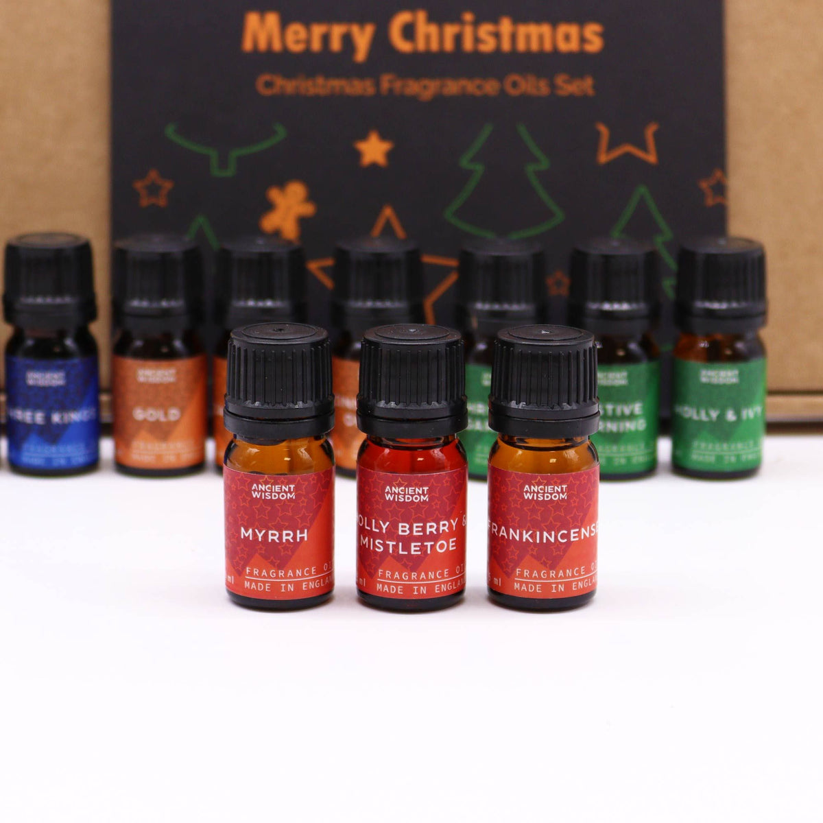 Holy Scents of Christmas Fragrance Set Of 12 Oils