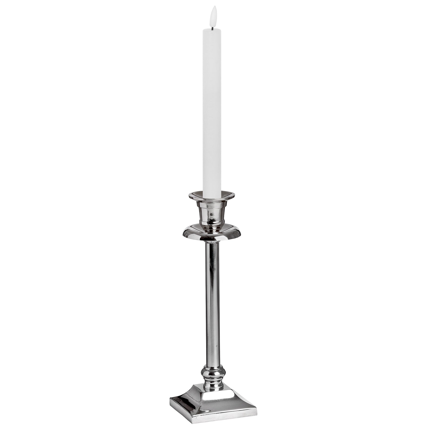 White LED Dinner taper Candles
