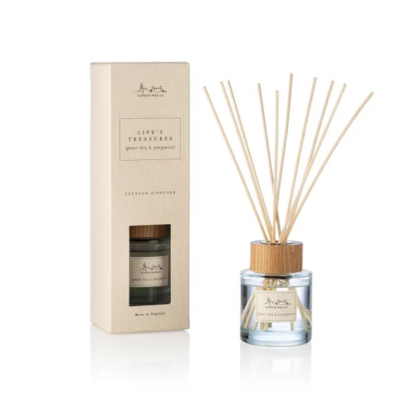 The London Wax Co Green Tea & Bergamot Diffuser